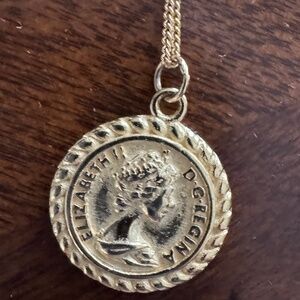 Queen Elizabeth reversible necklace